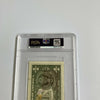 Johnny Unitas Signed Autographed $1 One Dollar Bill PSA DNA COA NFL