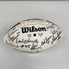 1968 New York Jets Super Bowl Champs Team Signed Wilson Football JSA COA