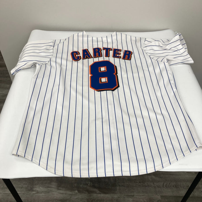 Gary Carter Hall Of Fame 2003 Signed Majestic New York Mets Jersey JSA COA
