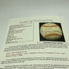 1961 New York Yankees World Series Champs Team Signed Baseball Mickey Mantle JSA