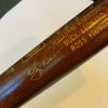 Yogi Berra Early Wynn Buck Leonard 1972 Hall Of Fame Induction Signed Bat JSA