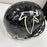 1995 Atlanta Falcons Team Signed Eric Metcalf Game Used Helmet JSA COA