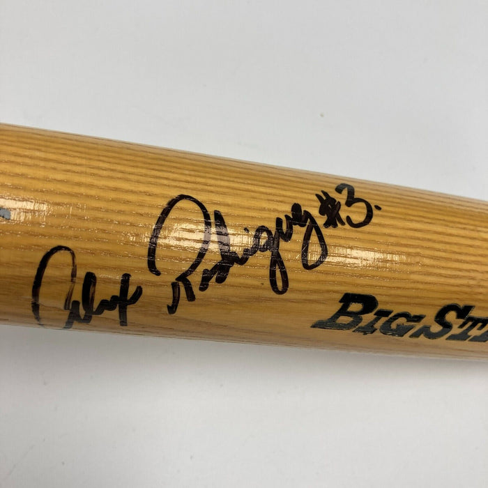 1995 Alex Rodriguez #3 Rookie Signed Big Stick Baseball Bat Beckett Hologram