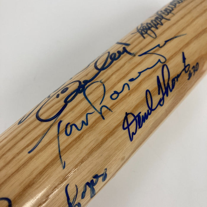 1981 Los Angeles Dodgers World Series Champs Team Signed Baseball Bat  JSA COA