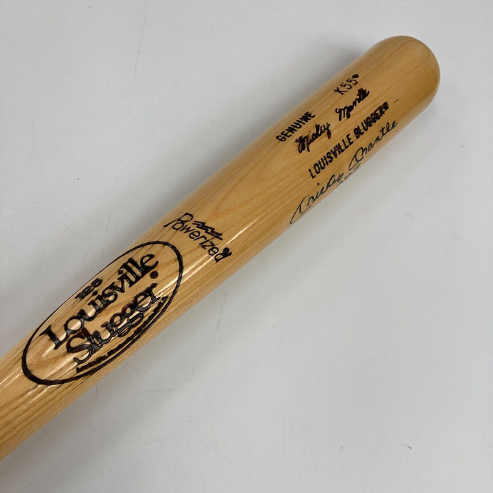 Mickey Mantle No. 7 Signed Louisville Slugger Game Model Baseball Bat JSA COA