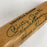 Mickey Mantle New York Yankees Legends Multi Signed Baseball Bat Beckett COA