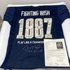 Notre Dame Fighting Irish Legends Multi Signed Jersey 20+ Sigs JSA Joe Montana