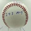 Orlando Cepeda Signed Heavily Inscribed Stat Baseball MLB AUTHENTICATED