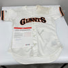 Willie Mays Signed San Francisco Giants Authentic Game Model Jersey PSA DNA COA
