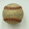 Ed Barrow Sweet Spot Hall Of Fame Signed Baseball Dec. 1953 Beckett COA RARE