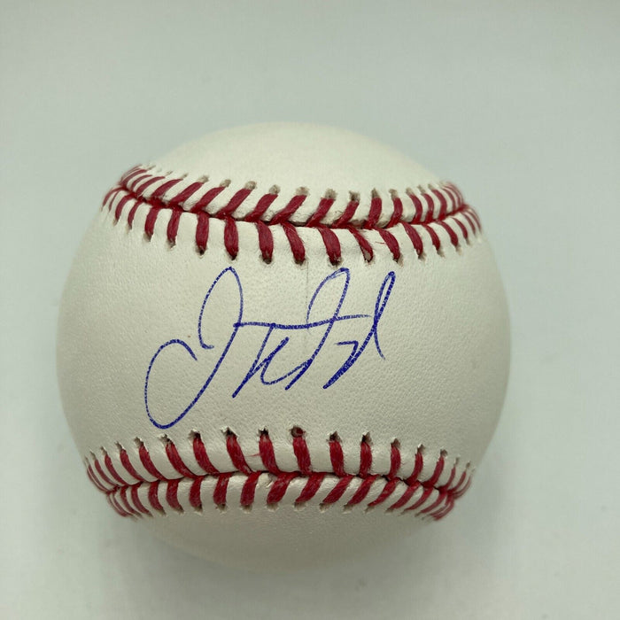 Jason Kidd Signed Official Major League Baseball NBA HOF Beckett Certified