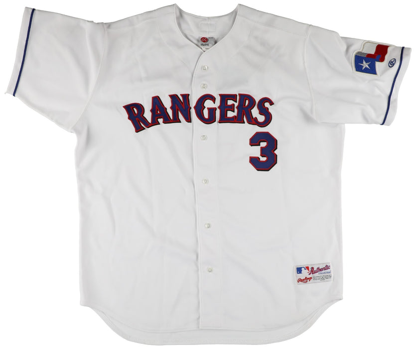 Alex Rodriguez Signed Texas Rangers Rawlings Game Model Home Jersey PSA DNA