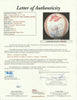 1988 Oakland Athletics A's AL Champs Team Signed World Series Baseball JSA COA