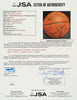 1966-1967 Philadelphia 76ers Champs Team Signed Basketball Wilt Chamberlain JSA