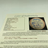 Derek Jeter Mariano Rivera Core Four Rookie 1995 Yankees Signed Baseball JSA