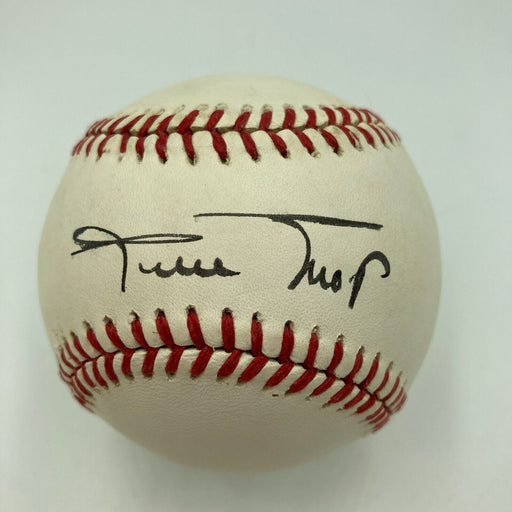 Nice Willie Mays Signed Official National League Baseball JSA COA