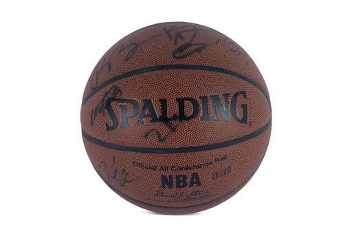 2004-05 Los Angeles Clippers Team Signed Spalding NBA Basketball Beckett COA