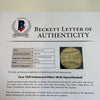 Babe Ruth & Lou Gehrig 1929 New York Yankees Team Signed Baseball Beckett COA