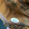 Hank Aaron Signed Vintage 1950's Game Model Baseball Glove With JSA COA