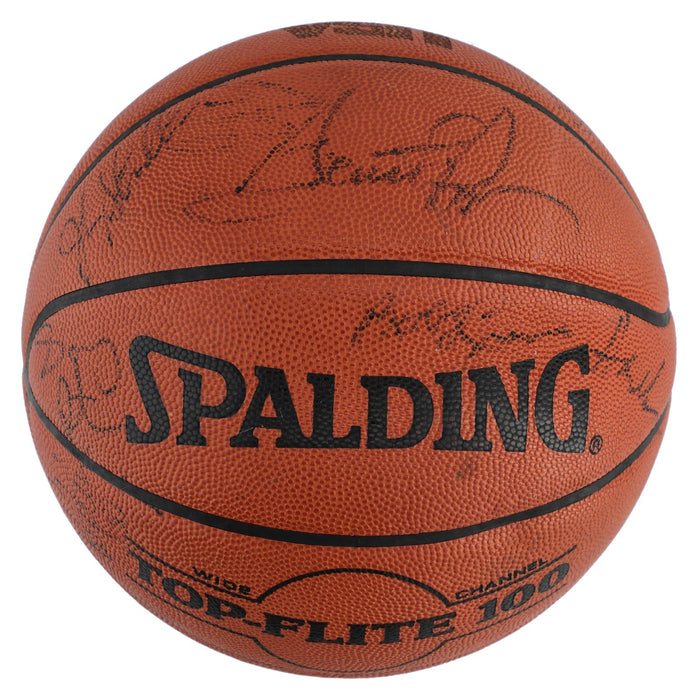 1996 Team USA Dream Team Olympics Signed Basketball Beckett COA