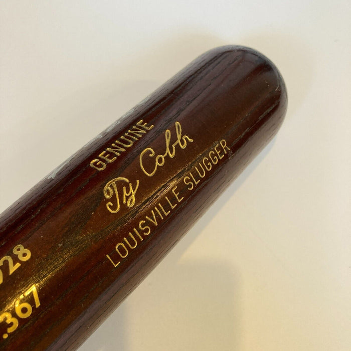 Pete Rose #4256 Hits Signed Ty Cobb Louisville Slugger Game Model Bat JSA COA