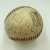 Historic Hughie Jennings & John McGraw Signed 1924 National League Baseball JSA