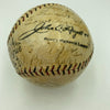 Historic 1925 Pittsburgh Pirates World Series Champs Team Signed Baseball JSA