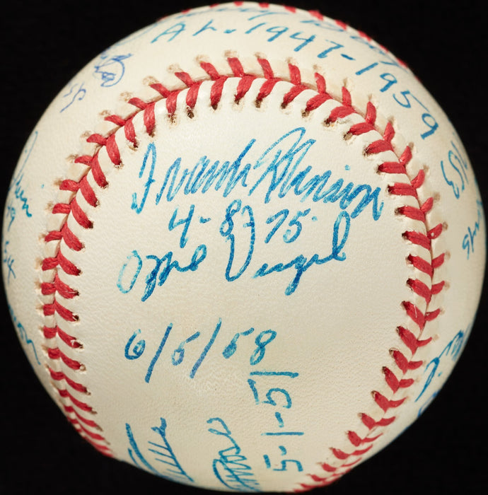 The Finest Negro League Baseball Integrators Signed Baseball JSA COA