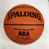 Larry Bird Signed Spalding NBA Official Game Basketball UDA Upper Deck COA
