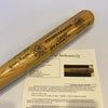 Negro League Legends Multi Signed Baseball Bat With JSA COA