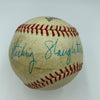 Sterling Slaughter 1964 Chicago Cubs Single Signed Baseball With JSA COA