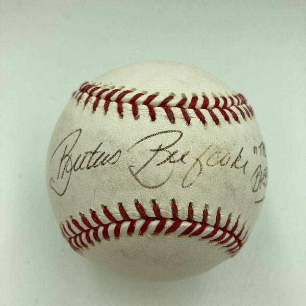 Brutus Beefcake The Barber Signed Autographed Baseball WWE Wrestling JSA COA