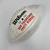 1993 San Francisco 49ers NFC West Champs Team Signed Football Jerry Rice JSA COA