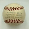 Mickey Mantle No. 7 Signed 1950's American League Joe Cronin Baseball JSA COA