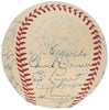 1946 New York Yankees Team Signed American League Baseball Joe Dimaggio PSA DNA