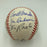 Ted Williams & Joe Dimaggio Hall Of Fame Multi Signed Baseball JSA COA