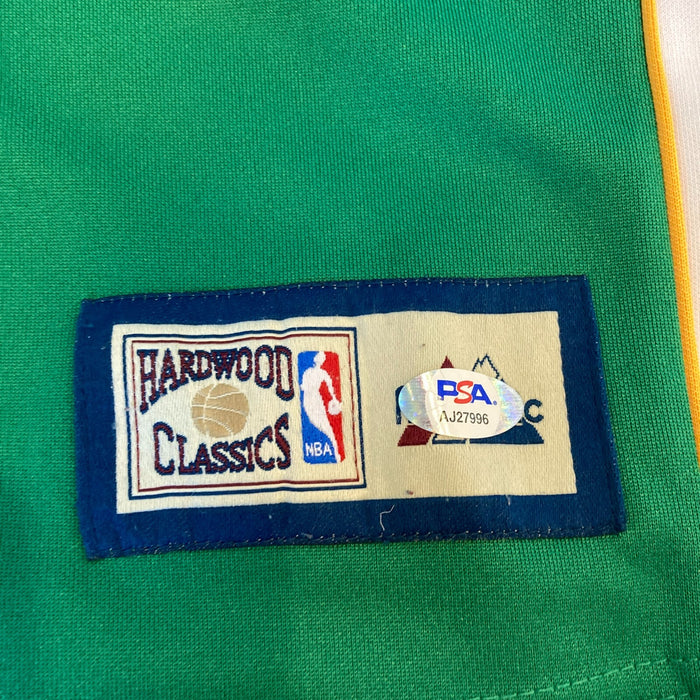 Bill Russell Signed Hardwood Classics Boston Celtics Shooting Shirt PSA DNA COA