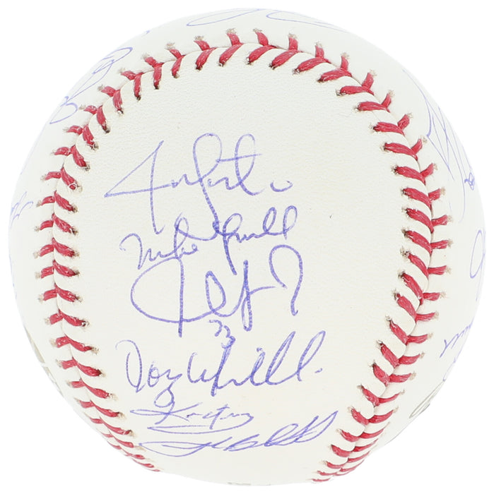 2007 Boston Red Sox World Series Champs Team Signed W.S. Baseball Steiner COA