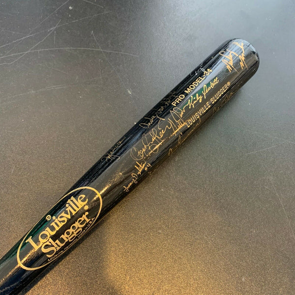 1990's Philadelphia Phillies Team Signed Kirby Puckett Game Model Bat