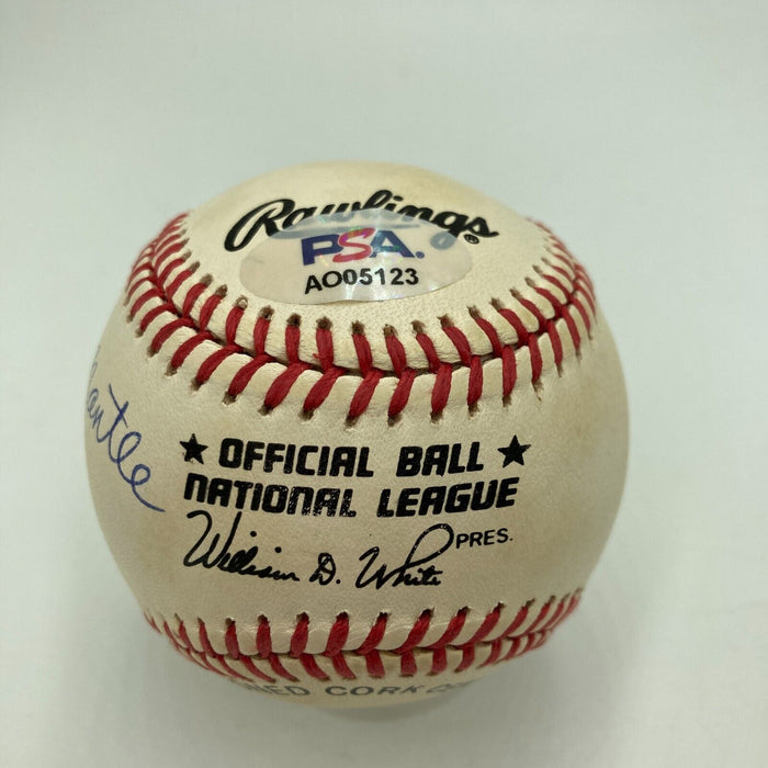 Mickey Mantle Willie Mays 500 Home Run Club Signed Baseball PSA DNA