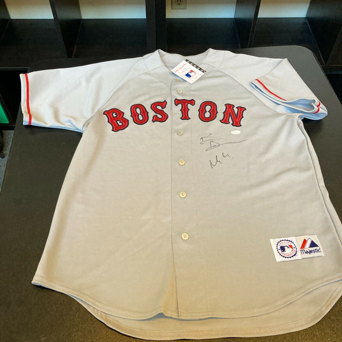 Ben Affleck & Matt Damon Signed Authentic Boston Red Sox Jersey JSA COA