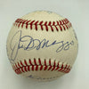 Joe Dimaggio Reggie Jackson New york Yankees Legends Multi Signed Baseball JSA