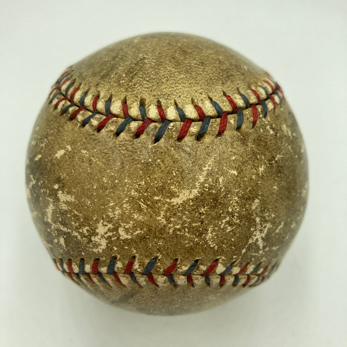 Babe Ruth Single Signed 1920's Official American League Baseball JSA COA Auto