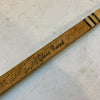 1964-65 Detroit Red Wings Team-Signed Paul Henderson Game Used Stick JSA COA