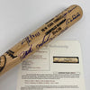 1996 New York Yankees World Series Champs Team Signed Bat Derek Jeter JSA COA