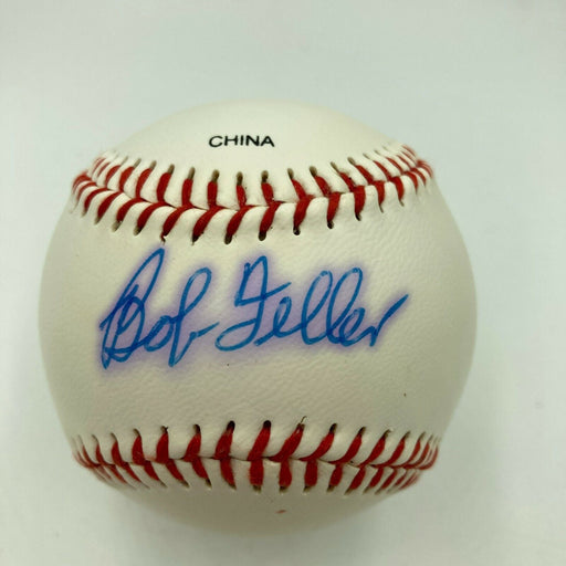 Bob Feller Signed Autographed Official League Baseball With PSA DNA COA