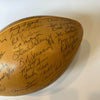 1975 Texas Longhorns Team Signed Football 50+ Sigs Earl Campbell JSA COA