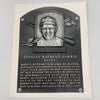 Bucky Harris Signed 8x10 Hall Of Fame Plaque Photo JSA COA