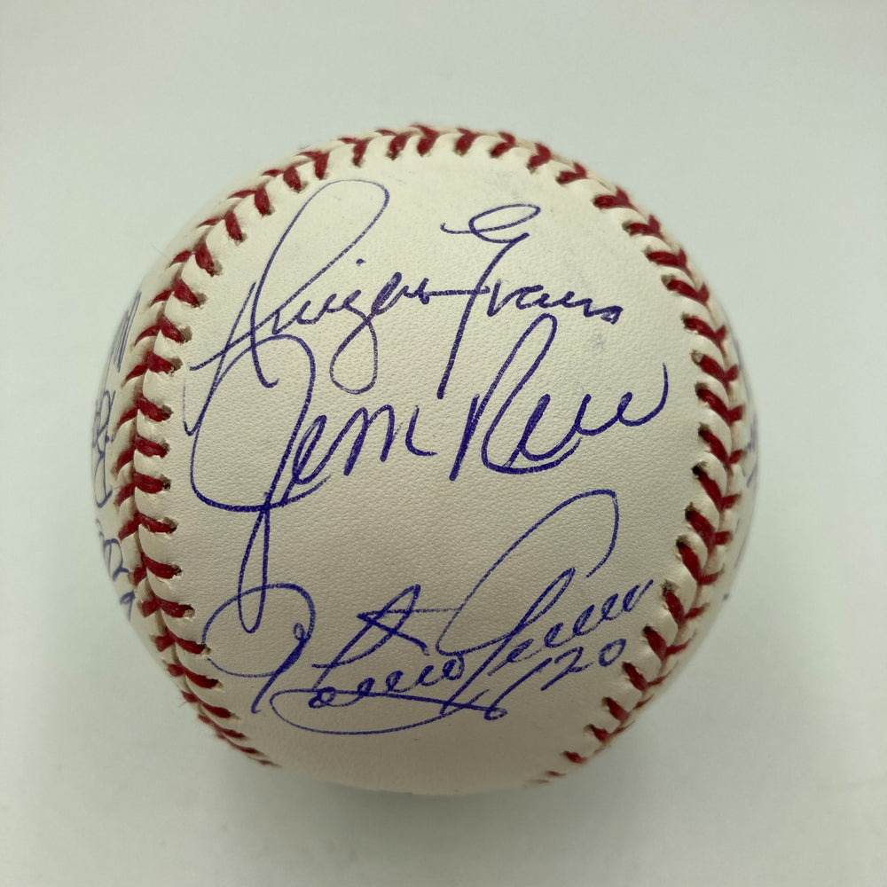 1986 Boston Red Sox AL Champs Team Signed Major League Baseball JSA COA