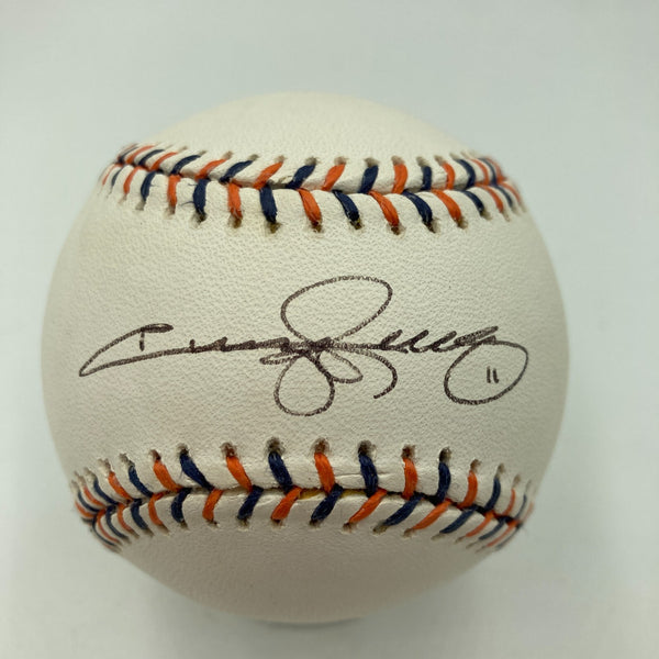 Jimmy Rollins Signed 2005 All Star Game Baseball MLB Authentic Hologram